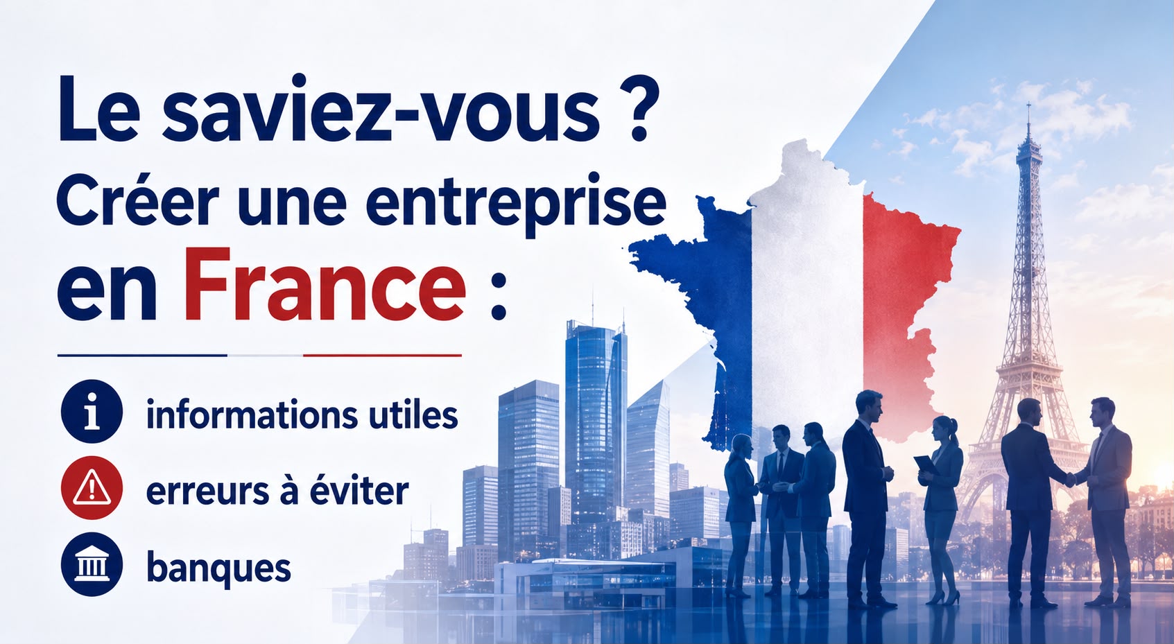 Créer une entreprise en France