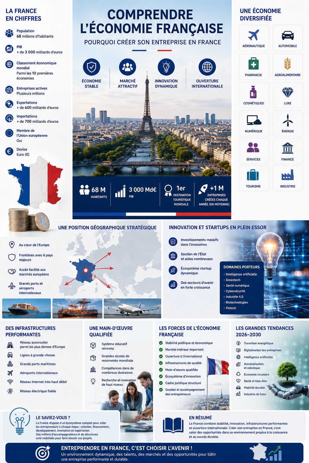 Créer une société en France