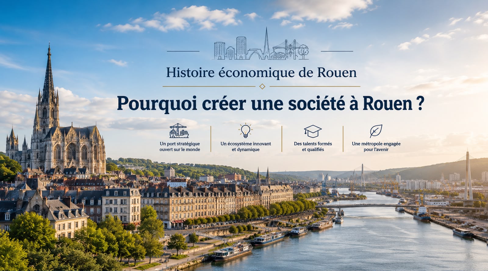 Pourquoi créer une société à Rouen