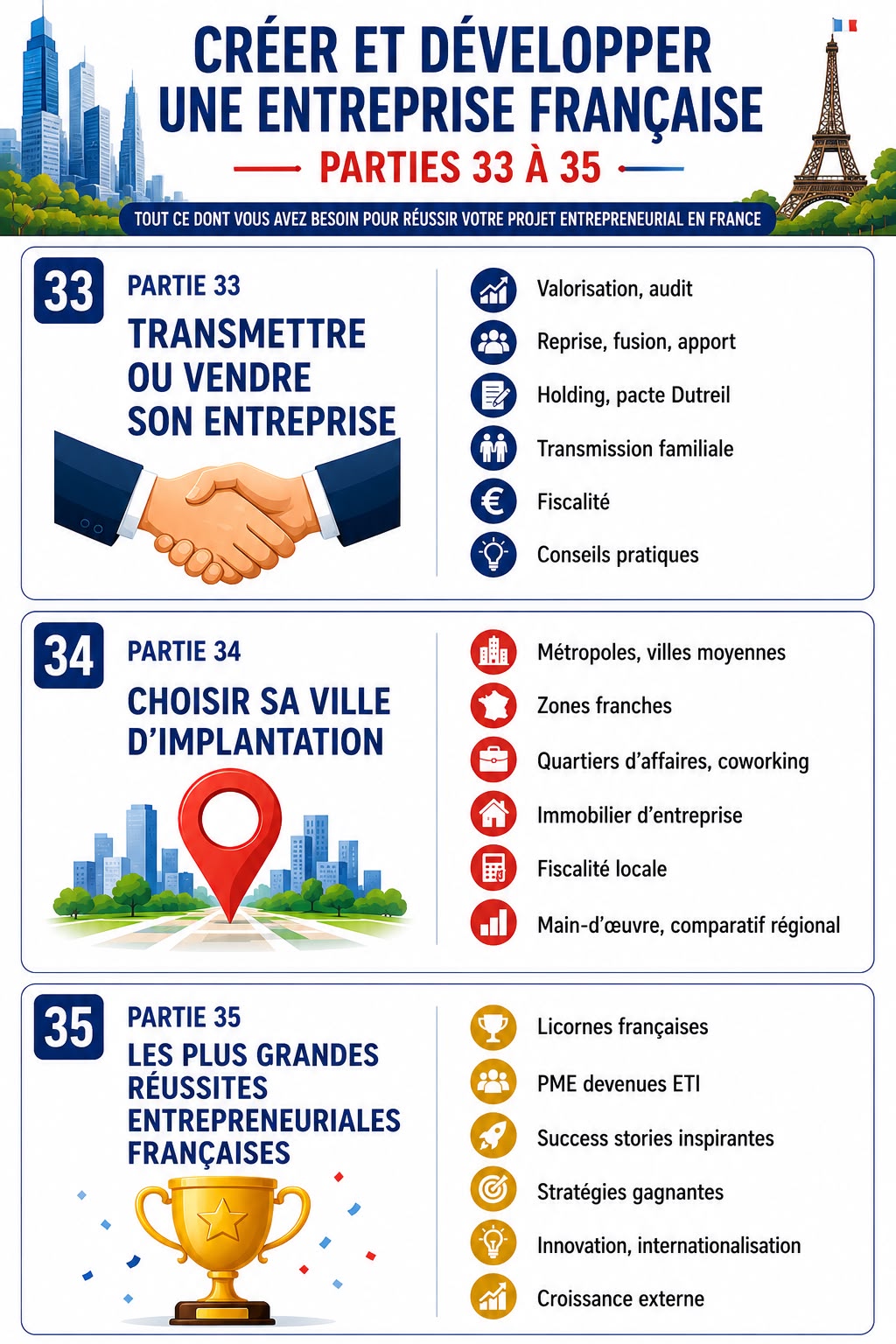 comment réussir en France