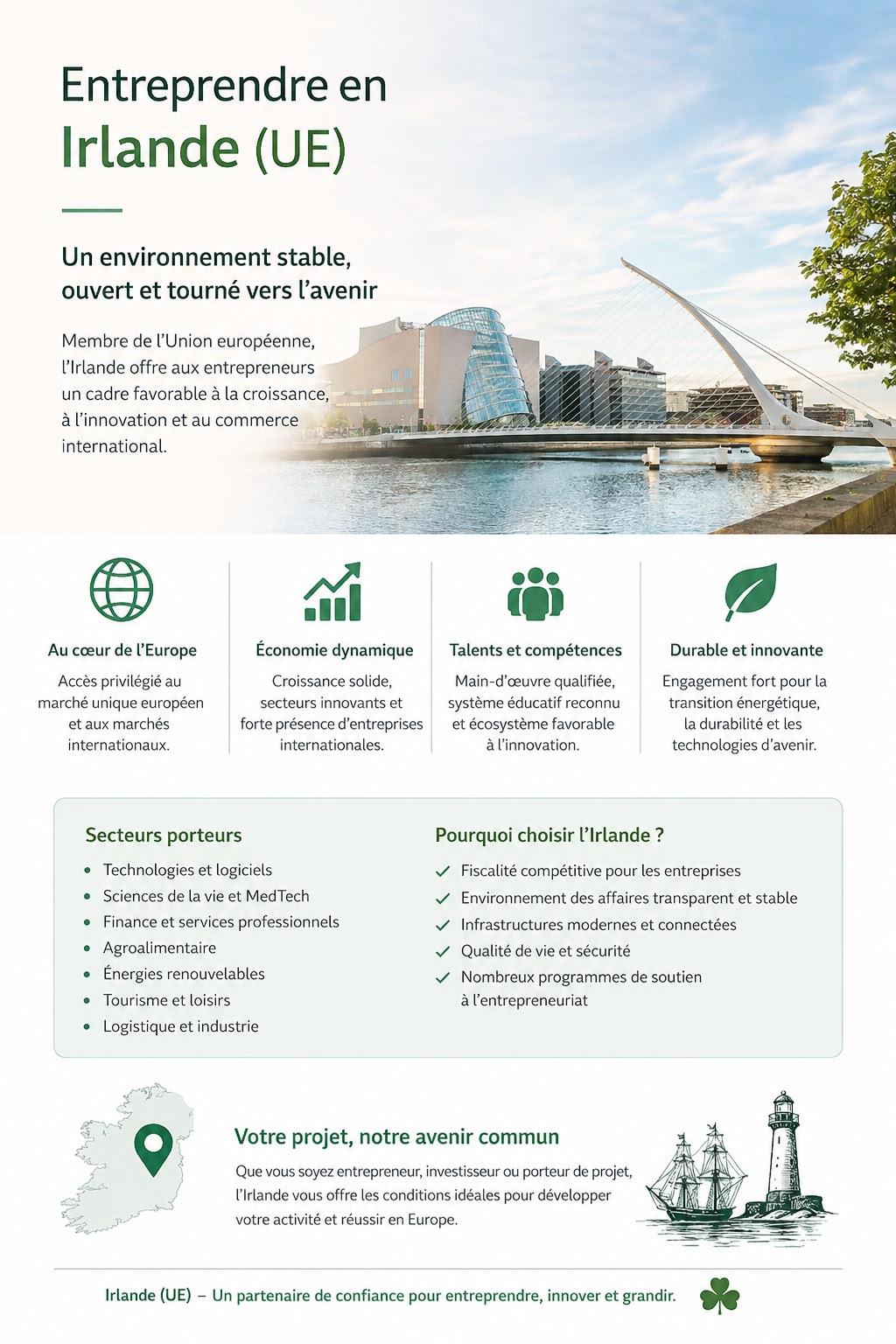 Création de société en Irlande