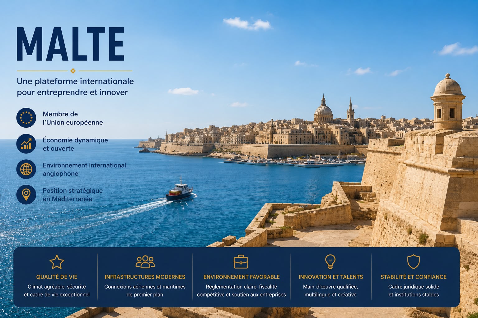 comment créer une société à malte