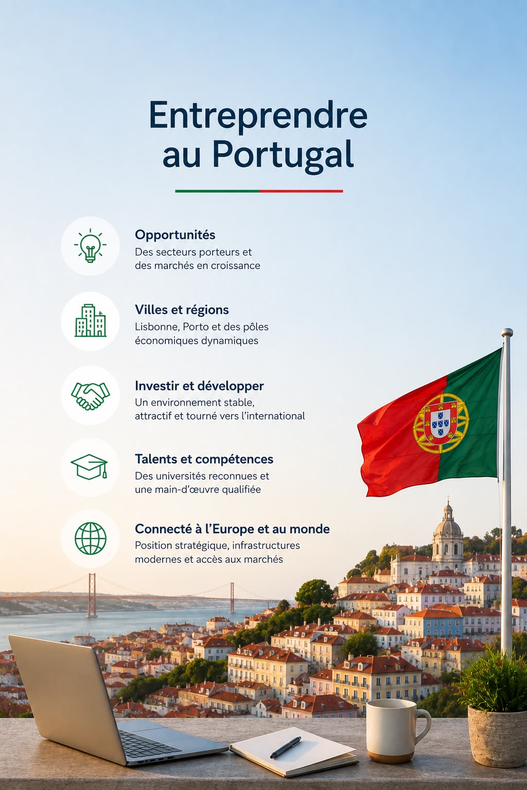 création de société au Portugal