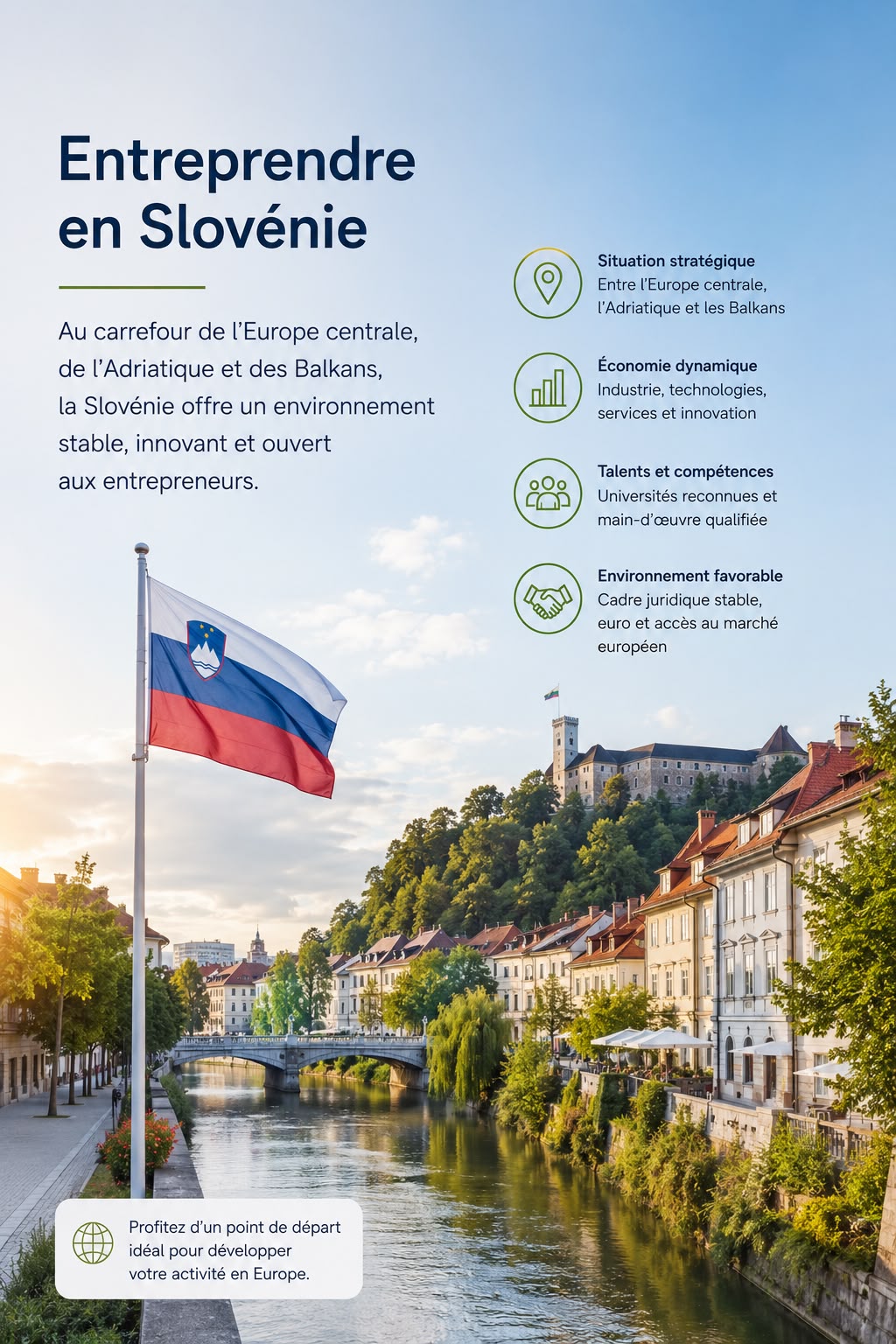 création de société en Slovénie