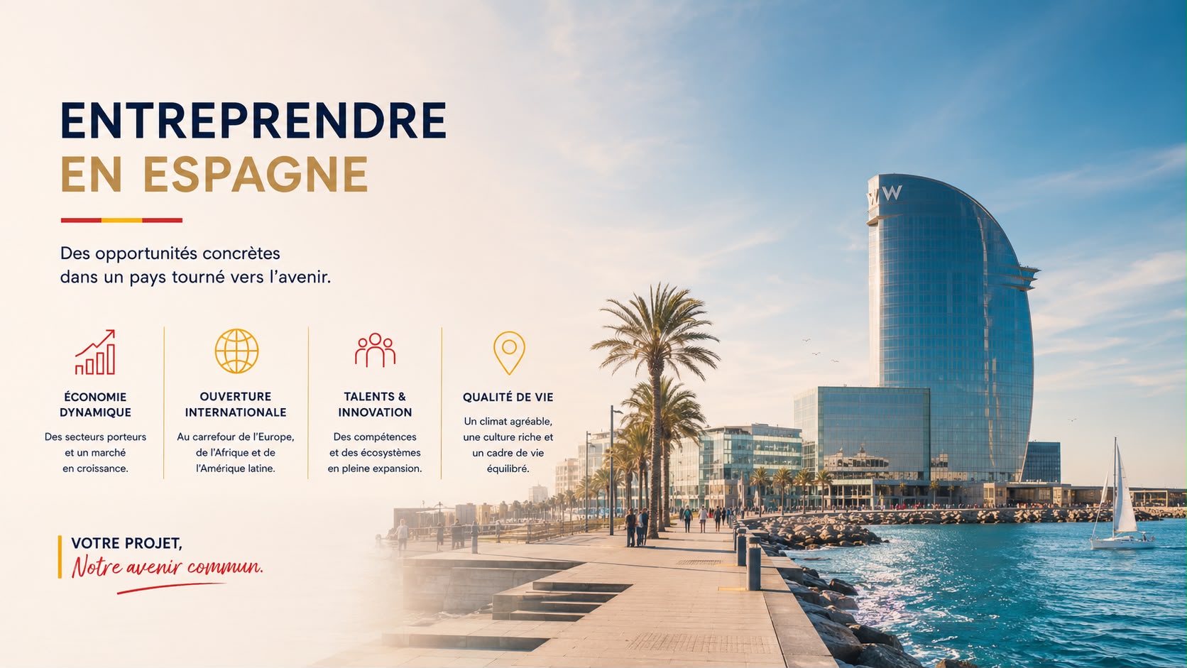 créer en Espagne