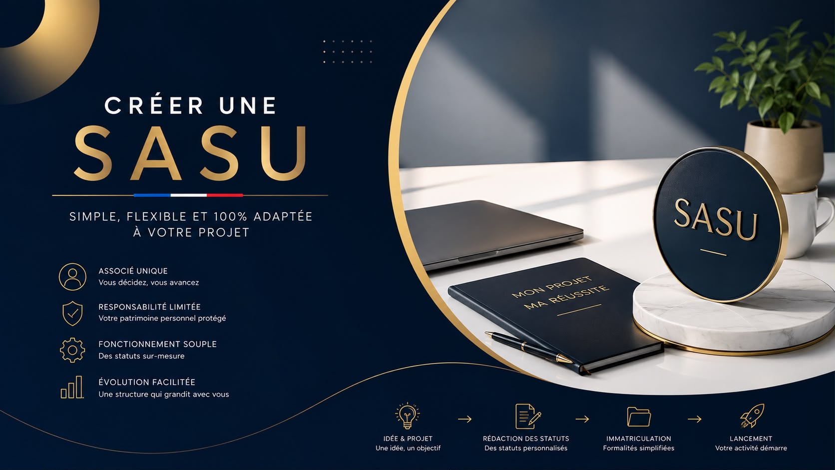créer une SASU
