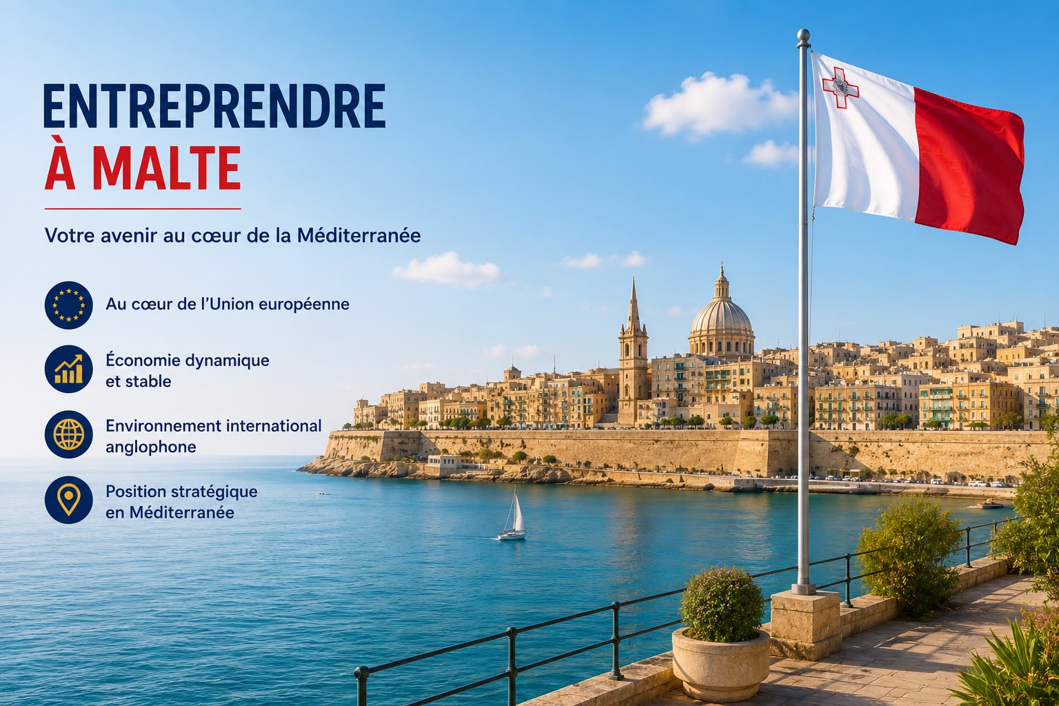 créer une entreprise à Malte