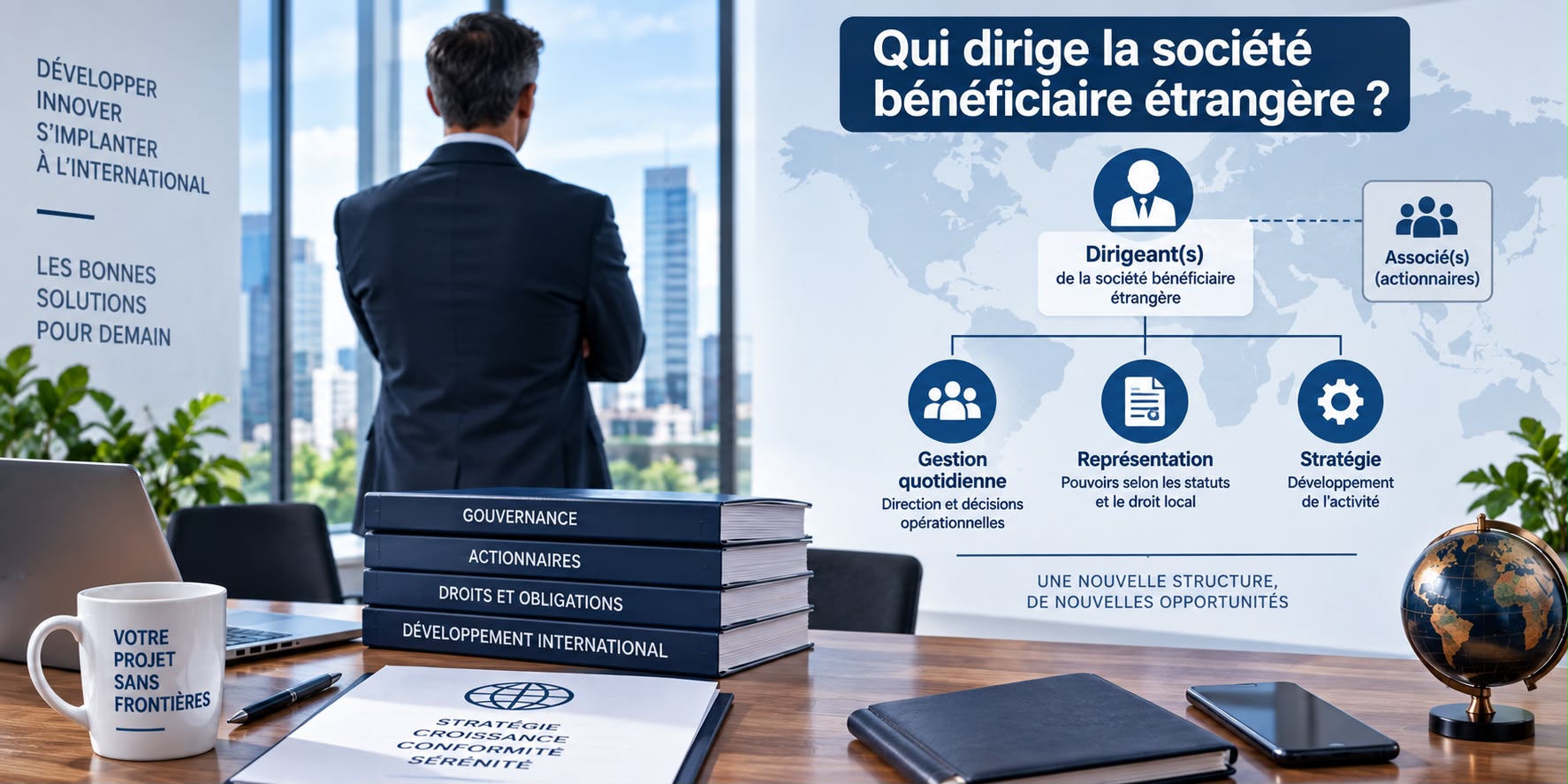 TUP Qui dirige la société bénéficiaire étrangère ?