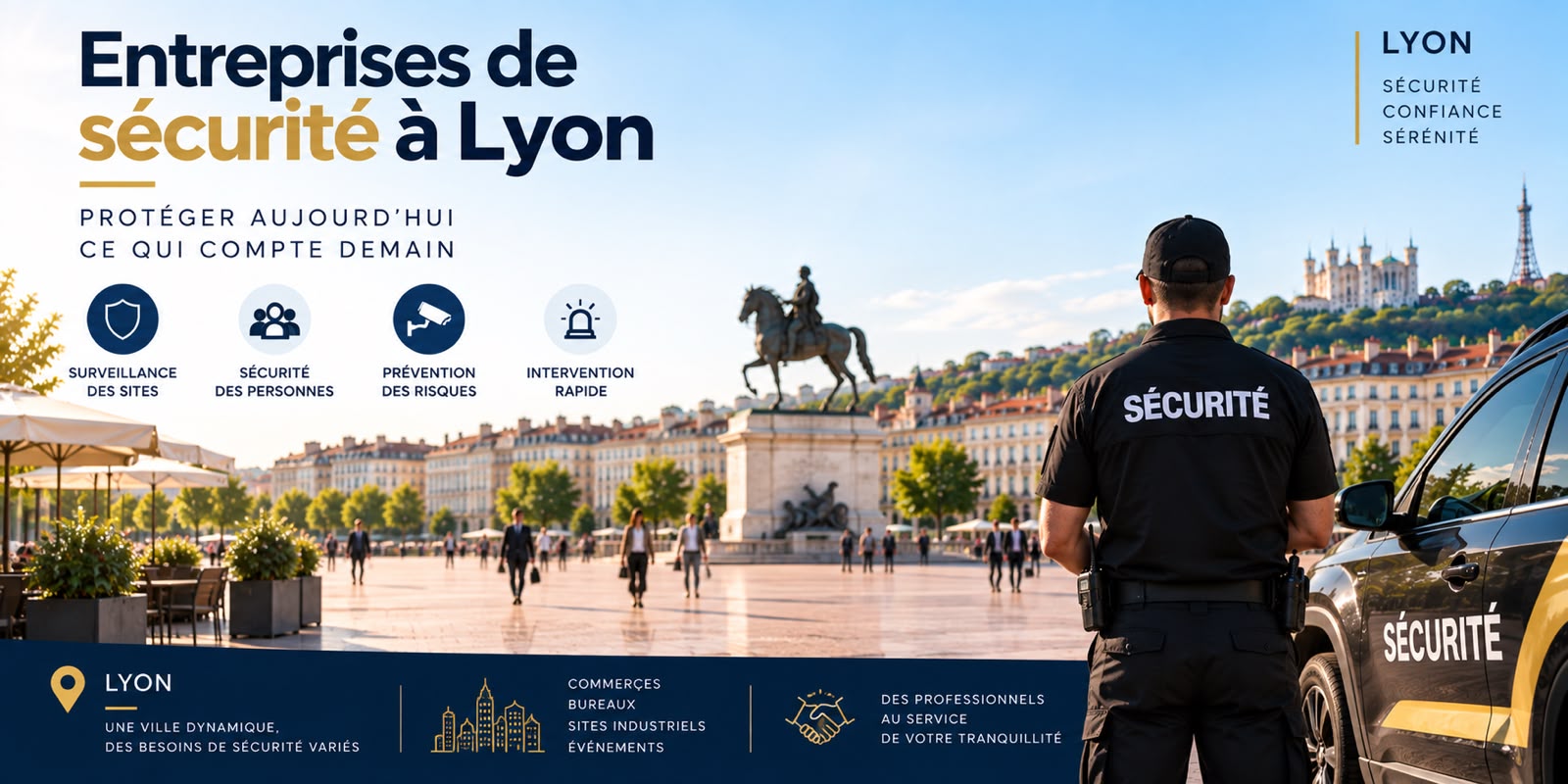 entreprise de gardiennage à Lyon