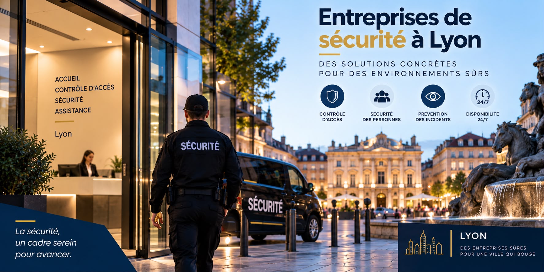 entreprises de surveillance à Lyon