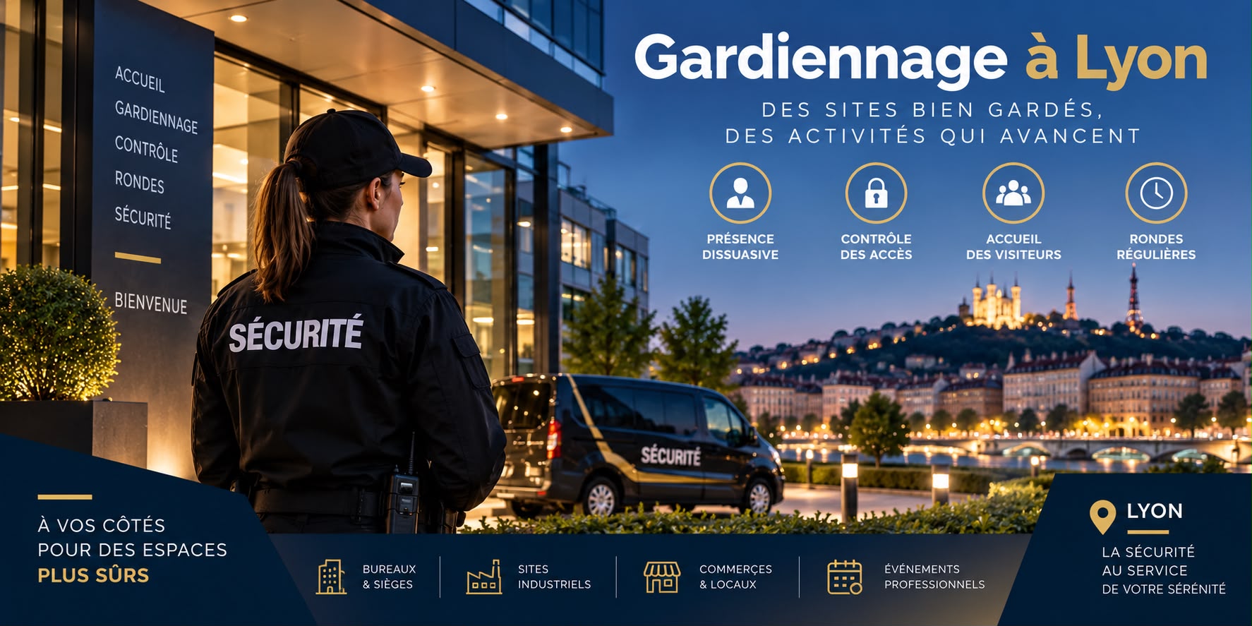gardiennage à Lyon